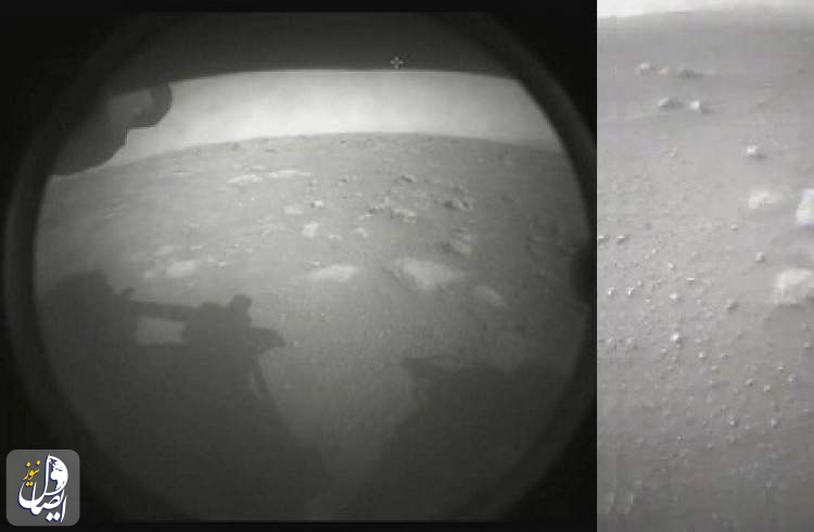 أولى الصور للمركبة الفضائية خلال هبوطها على المريخ