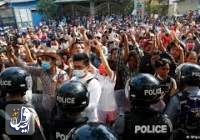 نگرانی مسلمانان و تداوم تظاهرات علیه کودتای نظامیان میانماری
