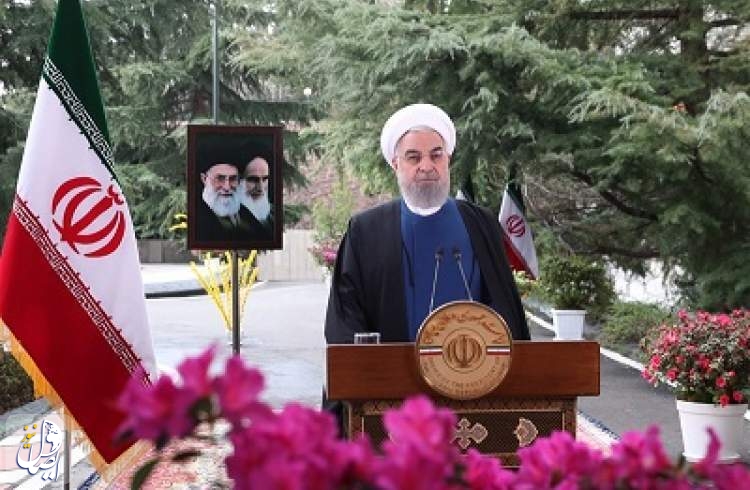 روحاني : العام الجديد سيكون عام قطف ثمار ثلاث سنوات من الصمود بوجه الحظر الظالم