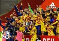 برشلونة يسحق أتلتيك بلباو برباعية.. ويحرز كأس إسبانيا