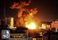 مناطق مسکونی غزه آماج حملات جنگنده‌های اسرائیلی