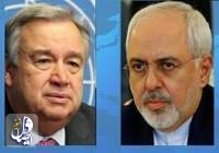 ظريف ينتقد تعليق حق التصويت لإيران في الأمم المتحدة