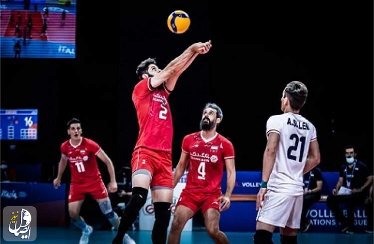 اقتدار والیبالیست های ایران در برابر آمریکا