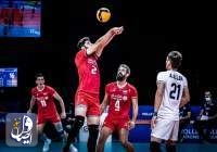 اقتدار والیبالیست های ایران در برابر آمریکا