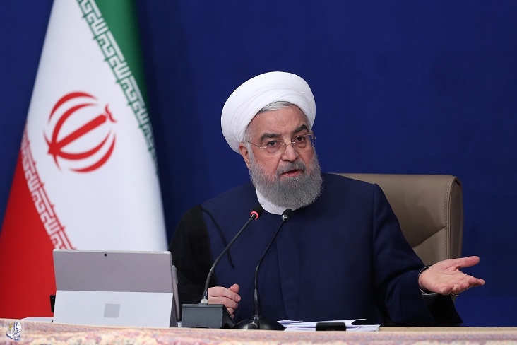 روحانی: دولت با تدبیر خود بسیاری از تهدیدها را به فرصت تبدیل کرد