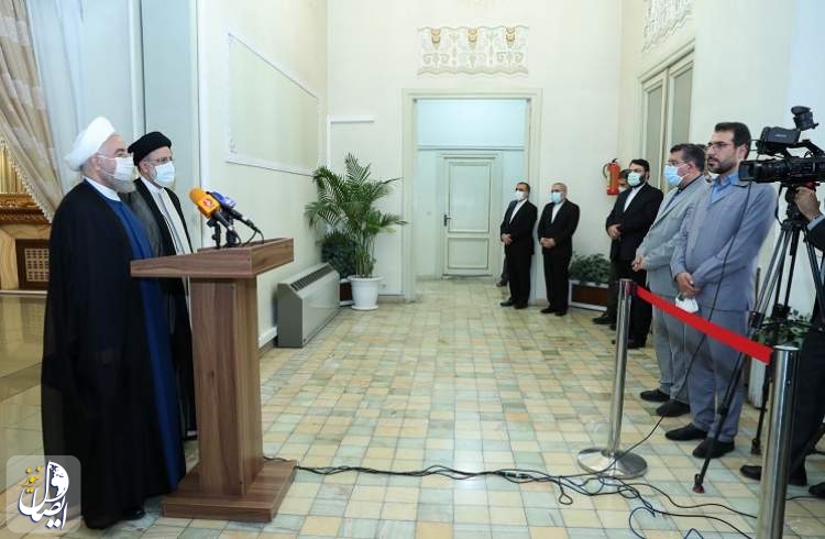 روحانی: اعضای دولت برای بهتر طی شدن دوران انتقالی در 45 روز آینده در کنار رئیس جمهور منتخب هستند