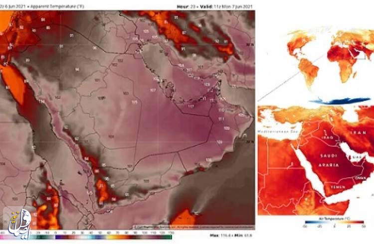 ناسا: خاورمیانه با «خشن‌ترین موج گرمایی تاریخ» مواجه است
