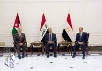 انطلاق أعمال القمة الثلاثية في القصر الحكومي ببغداد
