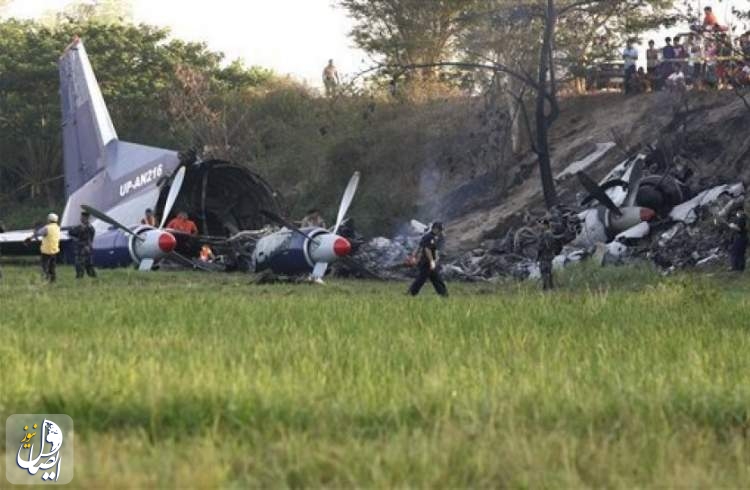 سقوط هواپیمای نظامی در فیلیپین