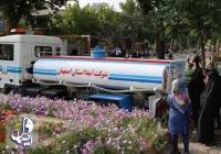 حدود ۳۰۰ هزار لیتر آب آشامیدنی در اصفهان توزیع شد