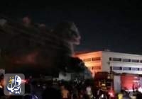 ارتفاع عدد ضحايا حريق مستشفى كورونا في ذي قار العراقية