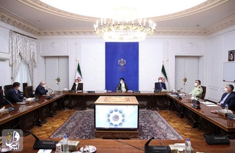 اولین حضور رئیس دولت سیزدهم در جلسه روسای کمیته های تخصصی کرونا