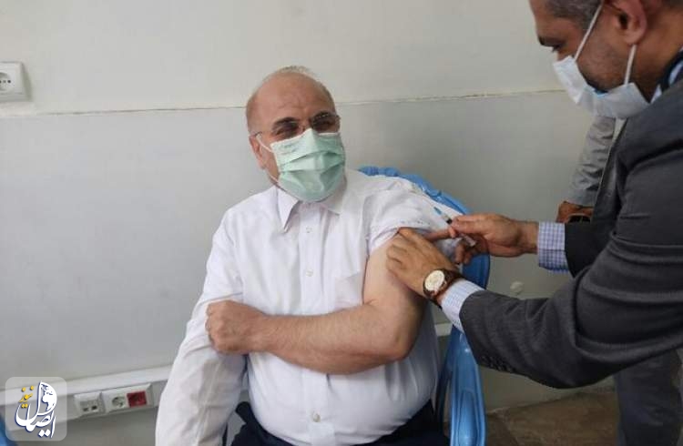 واکسن برکت به محمدباقر قالیباف تزریق شد