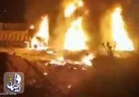 انفجار تانکر سوخت در شمال لبنان ۲۰ کشته برجای گذاشت