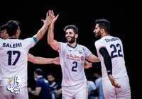 صعود مقتدرانه ایران به مرحله نهایی قهرمانی والیبال آسیا