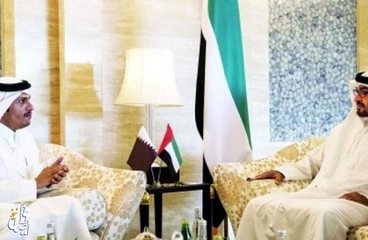 اولین سفر وزیر خارجه قطر به امارات و از سرگیری کامل روابط دو کشور