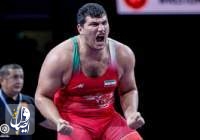 طلای تاریخی کشتی ایران در سنگین وزن قهرمانی جهان