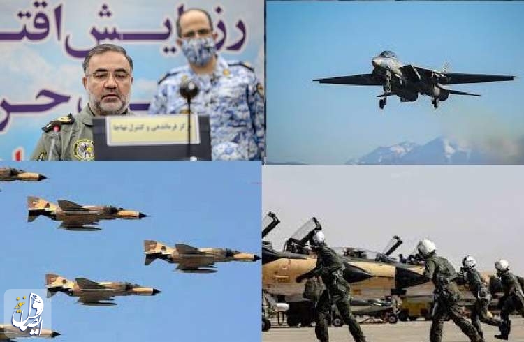مناورات القوة الجوية الايرانية... تدمير اهداف سطحية بالمسيرة"كمان-12"