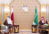 دیدار امیر قطر و بن‌سلمان درباره تحولات منطقه