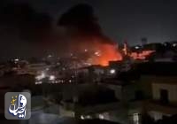 انفجار انبار مهمات در اردوگاه آوارگان فلسطینی در لبنان