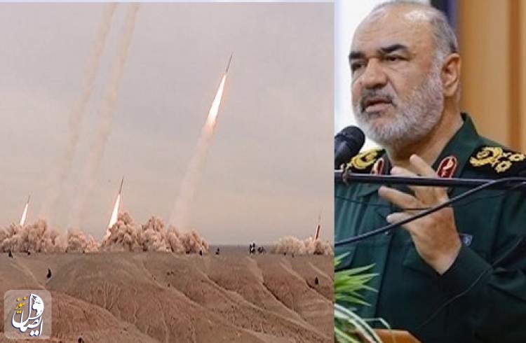 شلیک همزمان ۱۶ فروند موشک بالستیک در مرحله نهایی رزمایش پیامبر اعظم