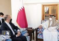 أمير قطر يستقبل وزير الخارجية الإيرانية ويبحثان تعزيز العلاقات