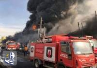 حادثه آتش‌سوزی مهیب در اشتهارد