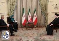 الرئيس الايراني: ارضية الاتفاق في مفاوضات فيينا متوفرة لو ابدت الاطراف الاخرى استعدادها لرفع الحظر