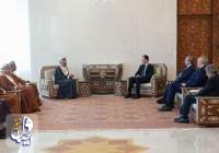 الأسد يستقبل وزير خارجية عمان ويبحثان الأوضاع العربية والإقليمية