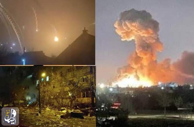 پایتخت اوکراین آماج حملات موشکی روسیه قرار گرفت
