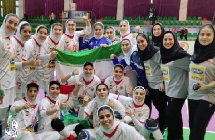دختران هندبال ایران در آسیا شگفتی‌ساز شدند