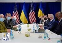 دیدار بایدن با مقامات اوکراینی در لهستان