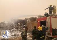 حريق يسفر عن انفجار اعتدة داخل مقر فرقة العباس القتالية في كربلاء
