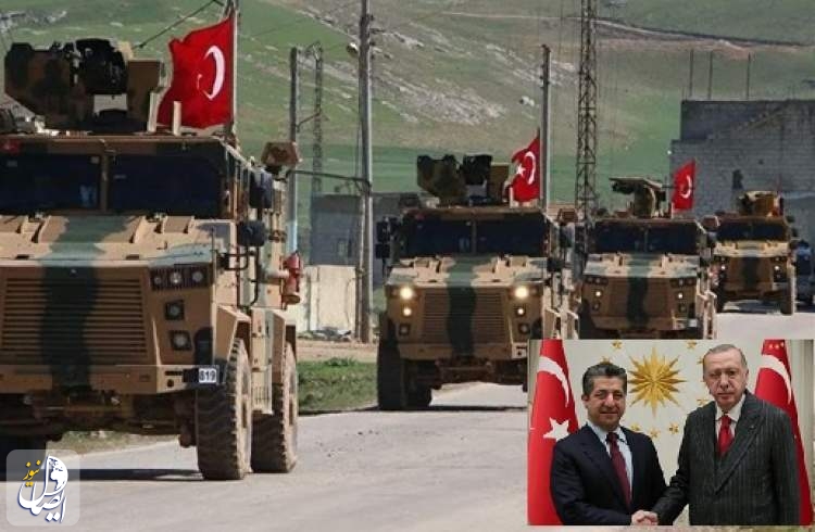 آغاز عملیات نظامی ترکیه در شمال عراق پس از دیدار بارزانی با اردوغان