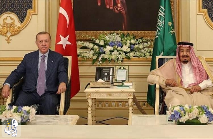 الملك سلمان يستقبل الرئيس التركي