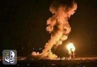 اندلاع حريق بمصفاة نفط في اربيل بعد هجوم صاروخي