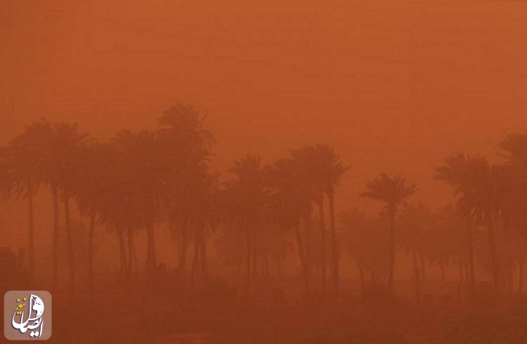 طوفان گرد و غبار شدید در بغداد پایتخت عراق