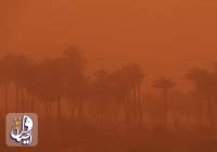 طوفان گرد و غبار شدید در بغداد پایتخت عراق
