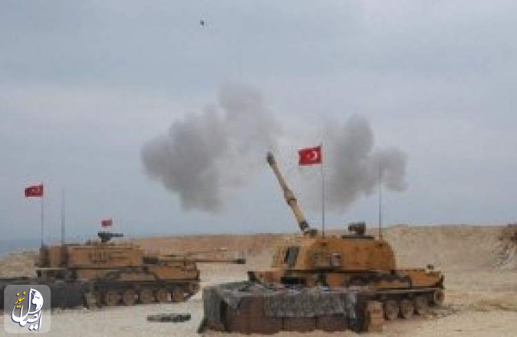 حمله توپخانه ای اشغالگران ترکیه به منطقه ابوراسین ریف الحسکه
