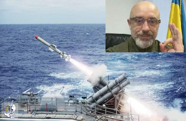وزیر دفاع اوکراین: موشک‌های ضد کشتی و توپخانه هویتزر دریافت کردیم