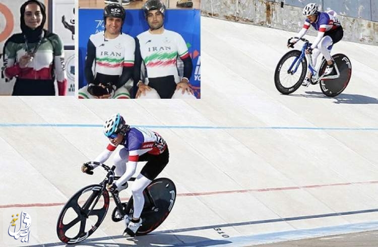 کسب ۲ مدال طلا و ۱ نقره مردان و مدال برنز بانوی ایرانی در دوچرخه‌سواری قهرمانی آسیا