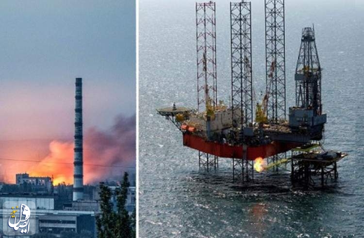 حمله اوکراین به سکوی نفتی روسیه در دریای سیاه و ادامه نبرد در دونباس