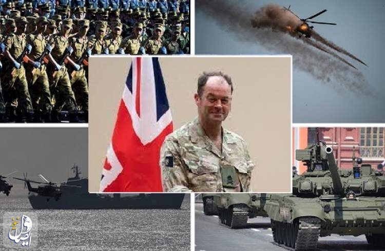 مخاوف من اندلاع حرب عالمية...قائد الجيش البريطاني یتحدث عن مواجهة مباشرة مع روسيا