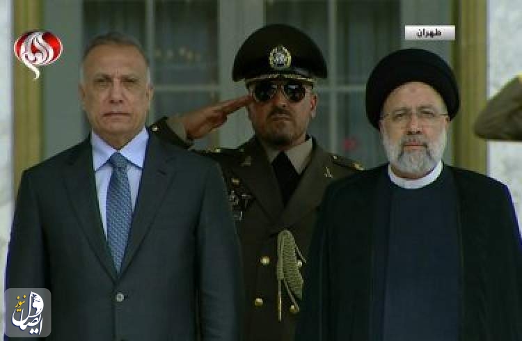 الرئيس الايراني يستقبل رئيس الوزراء العراقي في طهران