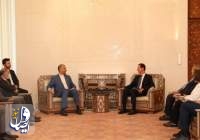 دیدار وزیر امور خارجه ایران با رئیس جمهور سوریه