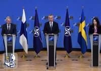 "الناتو" يوقع على بروتوكول قبول عضوية فنلندا والسويد في الحلف