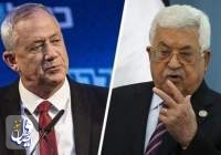 دیدار محمود عباس با وزیر جنگ رژیم صهیونیستی در رام الله