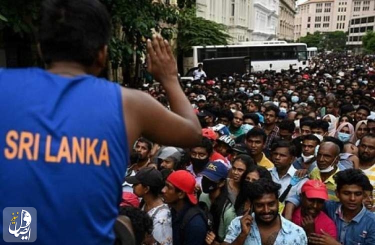 رئیس جمهور سریلانکا در تلاش برای فرار با مخالفت کارمندان فرودگاه مواجه شد