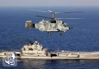 رژه نیروی دریایی روسیه در دریای خزر