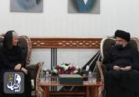 پلاسخارت: با مقتدی صدر، اهمیت ایجاد راه‌حل برای بحران سیاسی عراق را بررسی کردیم
